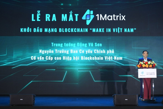 Trung tướng Đặng Vũ Sơn: Chúng ta cần những doanh nghiệp dám nghĩ lớn, làm thật như 1Matrix
