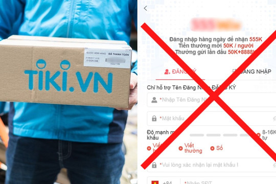 Một sàn thương mại điện tử của Việt Nam bất ngờ bị chuyển hướng sang website cá độ