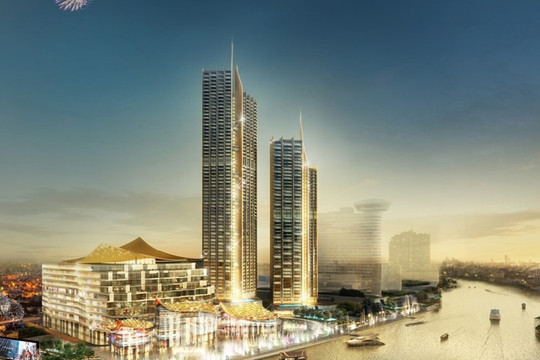 Dự án tòa nhà chọc trời 70 tầng cao hơn 300m giữa trung tâm thành phố, một căn hộ có giá lên tới 63 tỷ đồng