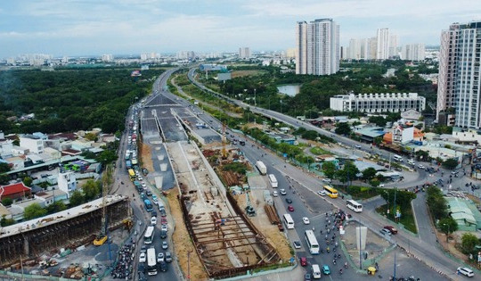Hầm chui gần 500m tại nút giao lớn nhất TP. HCM dời ngày thông xe