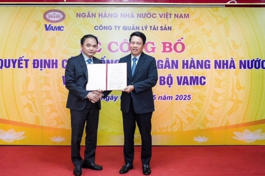 Ông Đặng Đình Thích làm Quyền Tổng Giám đốc Công ty thu hồi nợ xấu VAMC