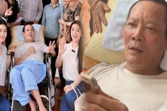 Diễn viên Thái Hòa bị đột quỵ, liệt nửa người