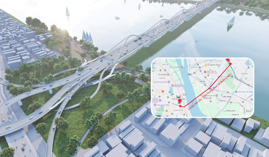 Chỉ 3 tháng nữa, Việt Nam sẽ có cây cầu hơn 15.000 tỷ bắc qua dòng sông biểu tượng của Thủ đô