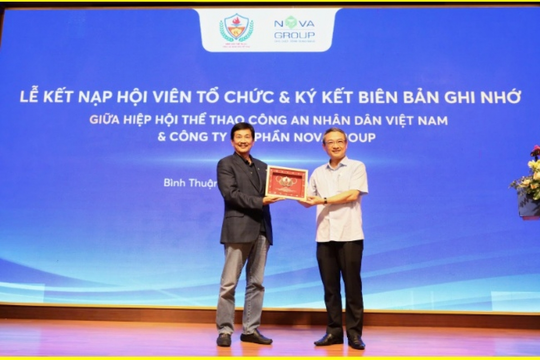 Chủ tịch Novaland Bùi Thành Nhơn góp sức phát triển nền thể thao Việt Nam