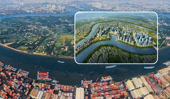 Khu đô thị nằm trên bán đảo rộng hơn 400ha tại TP đông dân nhất Việt Nam: 'Ngủ đông' suốt 30 năm, nay đã được 'đánh thức'