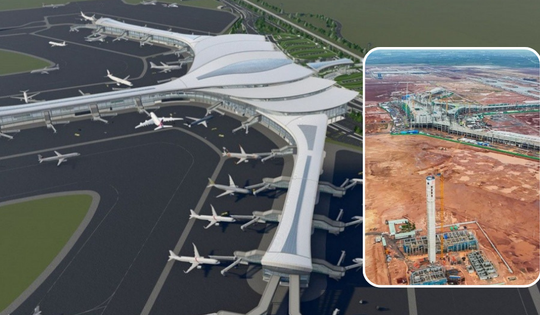 Thần tốc như siêu sân bay lớn nhất Việt Nam: Hạng mục được xem như 'bộ não'  của dự án đạt dấu mốc quan trọng