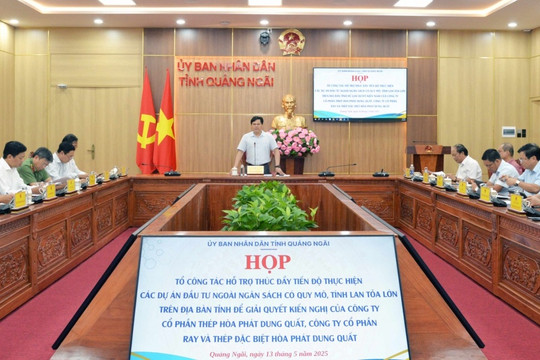 Dự án ray thép đường sắt 14.000 tỷ đồng của Hòa Phát (HPG) liên tiếp gặp khó, tỉnh chỉ đạo tháo gỡ ngay