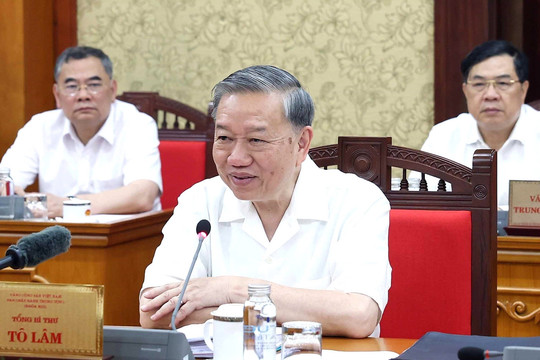 Tổng Bí thư: Cứ giữ tư duy cũ, phân cấp nửa vời sẽ rất khó làm việc
