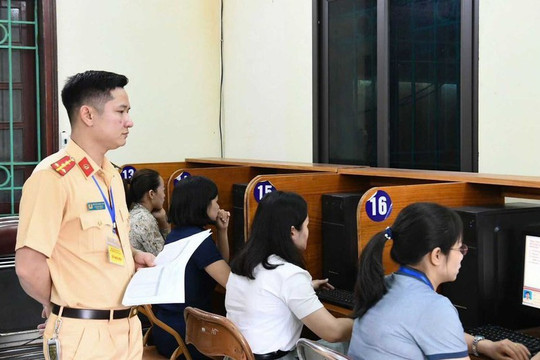 Bộ Công an công bố hướng dẫn sử dụng bộ 600 câu hỏi sát hạch lái xe cơ giới đường bộ