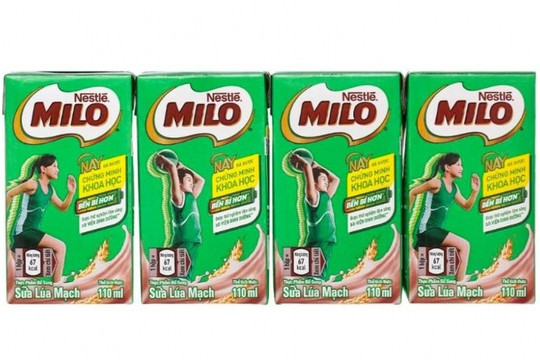 Nestlé Milo tự ý sử dụng tên Viện Dinh dưỡng trên bao bì sản phẩm?