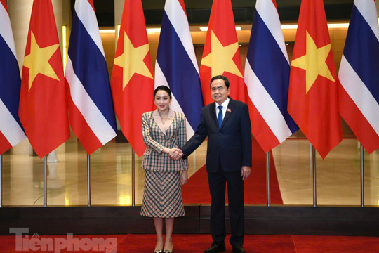 Thủ tướng Thái Lan hội kiến Chủ tịch Quốc hội Trần Thanh Mẫn