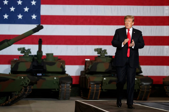 Reuters: Mỹ huy động 25 xe tăng Abrams tham gia diễu binh ở thủ đô Washington