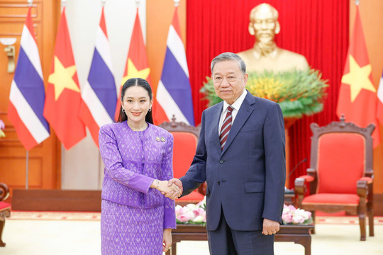 Thủ tướng Thái Lan hội kiến Tổng Bí thư Tô Lâm