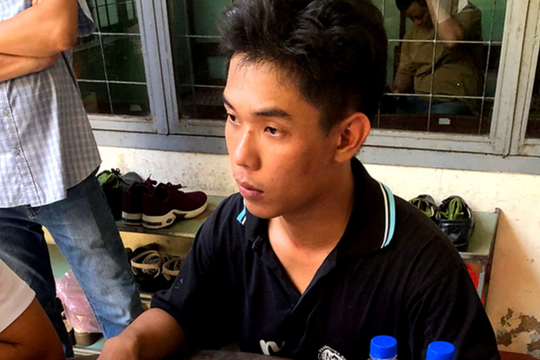 Công an bắt Huỳnh Quốc Cường, SN 2001