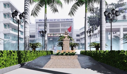 Công trình đất nước Cu Ba dành tặng Việt Nam: Khởi công đúng ngày sinh nhật Bác Hồ, lưu dấu hữu nghị với tượng đài lãnh tụ Fidel Castro
