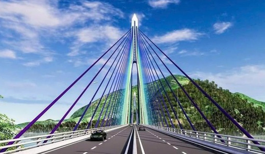Cao tốc 15.000 tỷ của Tây Bắc sẽ có cây cầu có nhịp dây văng dài nhất và trụ cầu cao nhất Việt Nam