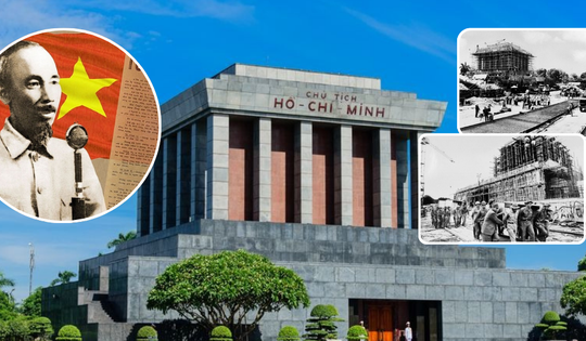 Lăng Bác: Công trình kiến trúc đồ sộ, uy nghi, biểu tượng thiêng liêng hình thành sau 700 ngày đêm kết tinh tình yêu của toàn thể dân tộc dành cho vị lãnh tụ vĩ đại
