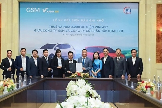 Từng lên kế hoạch thuê, mua 2.200 xe VinFast làm taxi, Tập đoàn 911 đã triển khai đến đâu?