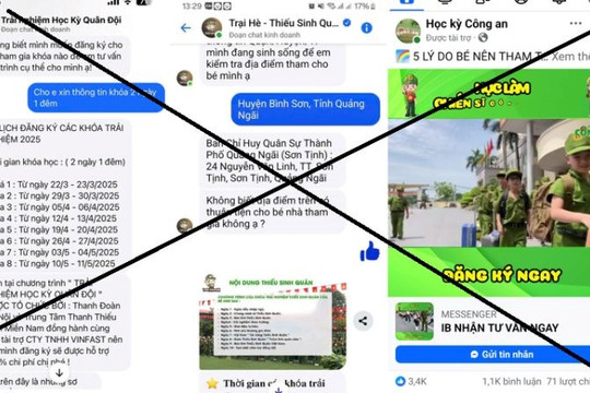 Công an phát cảnh báo 'nóng' đến các bậc phụ huynh