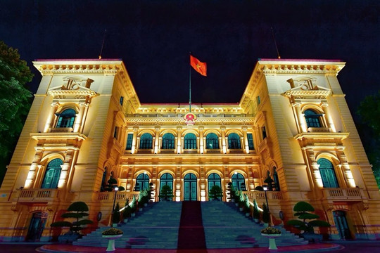 Tòa nhà nơi Bác Hồ làm việc, từng xếp thứ 2 trong danh sách các Dinh nguyên thủ đẹp nhất thế giới