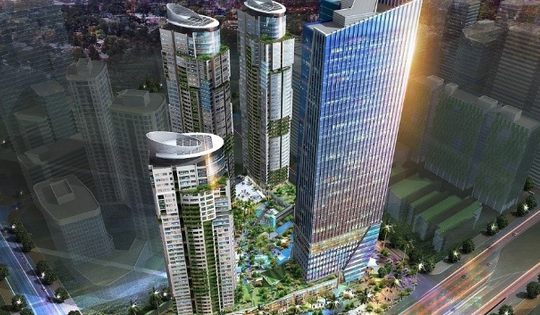 Đổi chủ, tái khởi động tòa tháp 45 tầng trên đất vàng 3 mặt tiền quận Cầu Giấy sau 13 năm 'đắp chiếu'