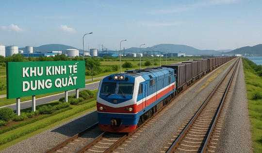 Quảng Ngãi đề xuất làm tuyến đường sắt dài 14,3km nối thẳng tới khu kinh tế lâu đời bậc nhất Việt Nam