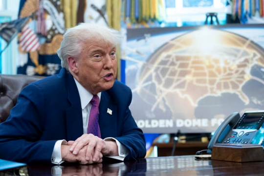 Ông Trump thúc đẩy siêu dự án lá chắn tên lửa 175 tỷ USD