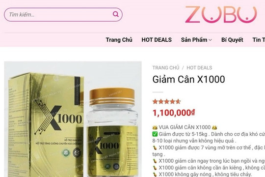 Kiểm tra sản phẩm giảm cân của DJ Ngân 98