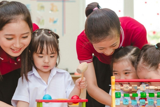 Giáo viên mầm non sắp được ghi nhận đúng công sức, cải thiện thu nhập với đề xuất mới