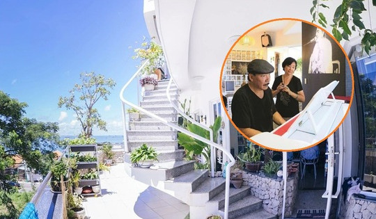 Vị nhạc sĩ được mệnh danh là ‘gã du ca’ sinh sống trong biệt thự view biển: Không gian sống yên bình, đậm tình yêu âm nhạc