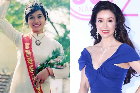 Hoa hậu Việt Nam nhận thưởng là chiếc xe đạp trị giá 4 chỉ vàng, biết 4 ngoại ngữ, chồng là Tiến sĩ Kinh tế