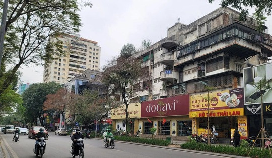 Một tháng nữa, khởi công xây dựng lại một khu tập thể cũ nguy hiểm cấp độ D quận Ba Đình (Hà Nội)
