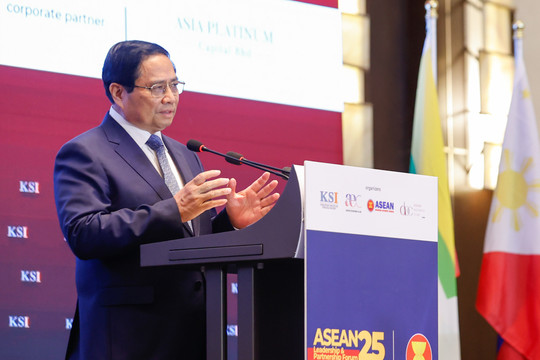 Thủ tướng Phạm Minh Chính dự Diễn đàn Lãnh đạo và Đối tác ASEAN