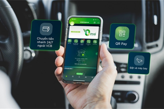 Tính năng mới nhất trên ứng dụng của Vietcombank giúp khách hàng đăng ký khoản vay, giải ngân…