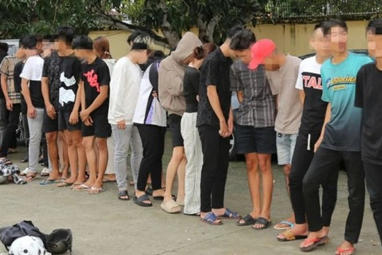 Công an tạm giữ 47 đối tượng