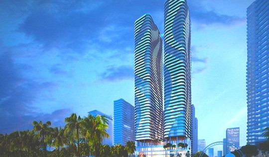 Tháp đôi chọc trời giữa lòng thành phố đáng sống nhất Việt Nam: Trơ khung xương, vừa có diễn biến mới về giá đất