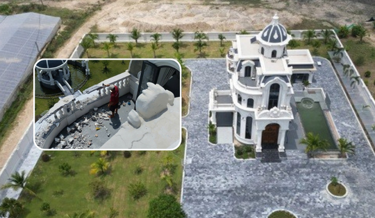 Chưa đầy 1 tháng nữa, biệt phủ xây trái phép tại Bình Thuận buộc phải tháo dỡ hoàn toàn