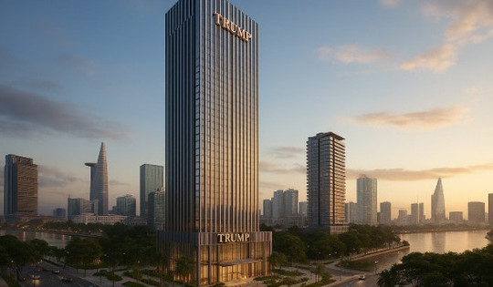 Dự kiến 1 năm nữa, tòa Trump Tower đầu tiên tại Việt Nam, thứ hai Đông Nam Á sẽ được khởi công
