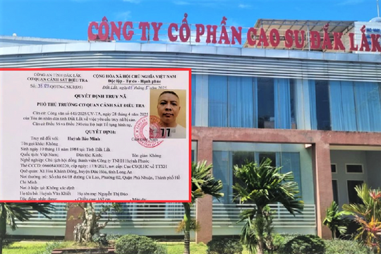 Công an phát lệnh truy nã con trai một nguyên Tổng Giám đốc