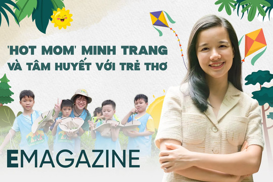 MC đông con nhất nhì VTV về quê tự tay đào đất, trồng rau, xây trại hè làng quê cho trẻ nhỏ: Tôi mong các con có một tuổi thơ đích thực!