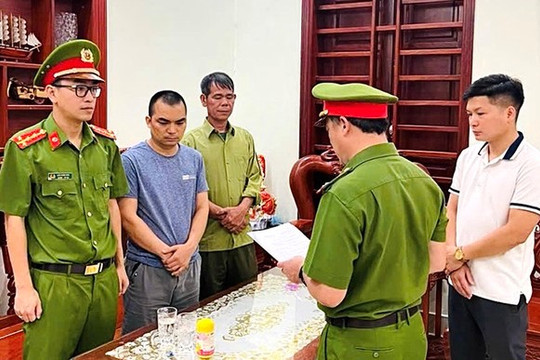 Khám xét nơi ở, bắt Giám đốc Lê Thế Hải