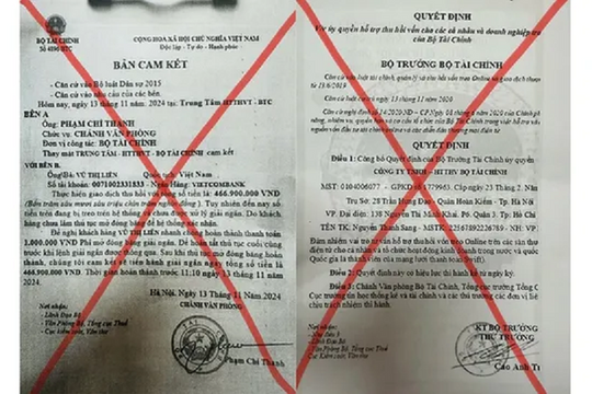 Bộ Tài chính phát cảnh báo khẩn tới người dân và doanh nghiệp
