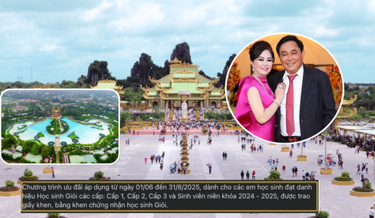 Chưa đầy 2 tháng nữa, KDL 6.000 tỷ lớn bậc nhất Đông Nam Á của vợ chồng bà Nguyễn Phương Hằng sẽ chấm dứt đợt ưu đãi khủng dành cho đối tượng đặc biệt