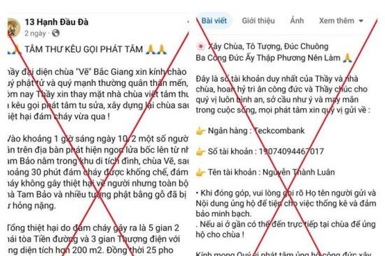 Công an phát cảnh báo quan trọng tới phật tử và người dân cả nước