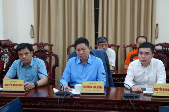 Hưởng ứng Nghị quyết 57, Chủ tịch FPT Trương Gia Bình làm việc cùng Bộ Tư pháp để tháo gỡ các điểm nghẽn