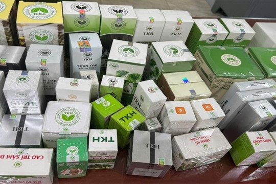 12 loại thực phẩm chức năng giả của nữ giám đốc vừa bị khởi tố