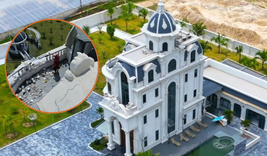 Chỉ còn 19 ngày nữa, biệt phủ xây trái phép tại Bình Thuận buộc phải phá dỡ hoàn toàn