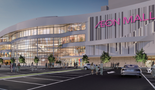 Trung tâm thương mại Aeon Mall hơn 4.000 tỷ tại tỉnh đông dân nhất Việt Nam sau nửa năm khởi công