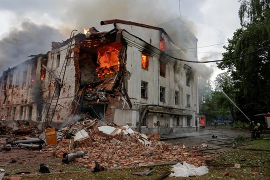 Ukraine: Thành phố Kharkiv hứng chịu cuộc tấn công dữ dội nhất từ trước đến nay