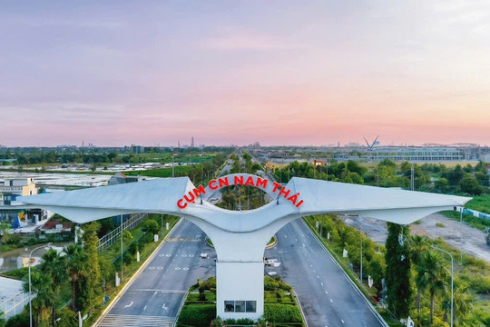 Thành lập cụm công nghiệp Nam Thái với tổng vốn đầu tư hơn 600 tỷ đồng
